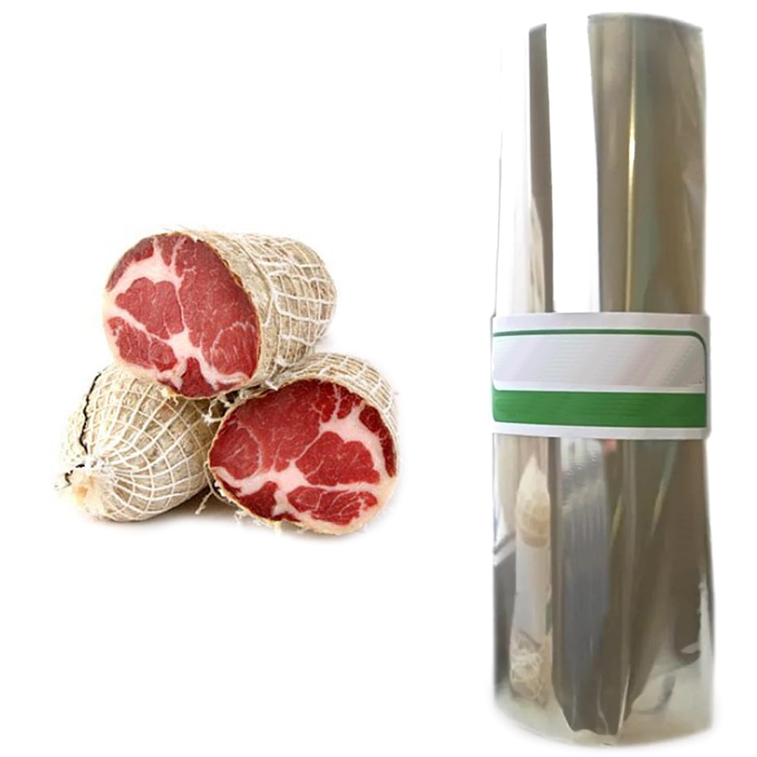 Microporous Paper for Hanging Meat Curing x 10u + 30 mts of kitchen thread for tying - Make Your Own Production of Hams or Capicole - Assembled Kit for the Elaboration of Any Meat Cured in Salt