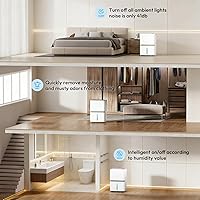 Vista 5 de 5000 Sq.Ft Dehumidifier for Basement and Home, 75 Pints Most Efficient Energy Star 2025 Dehumidifier with Drain Hose, Smart Humidity Control