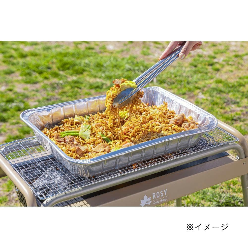 Amazon.co.jp: カインズ(CAINZ) 片付けラクラク BBQアルミプレート 深
