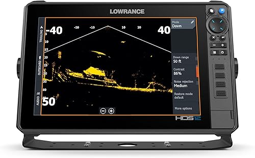Lowrance HDS PRO Fishfinder/Chartplotter with Smartphone Integration and Preloaded C-MAP U.S. & Canada Charts