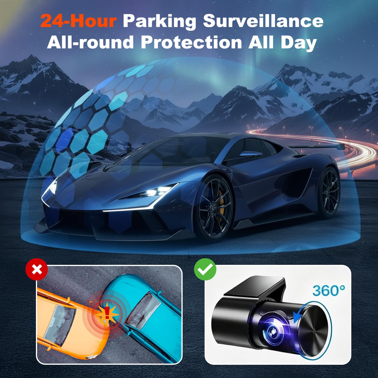 Osmo Dashcam Pro Original (WiFi+GPS+64G