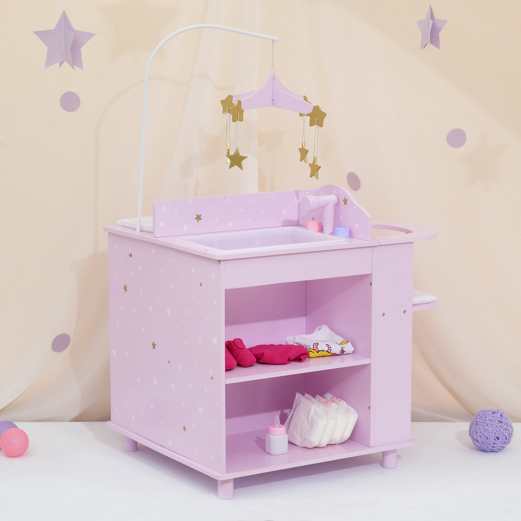 baby doll care station
