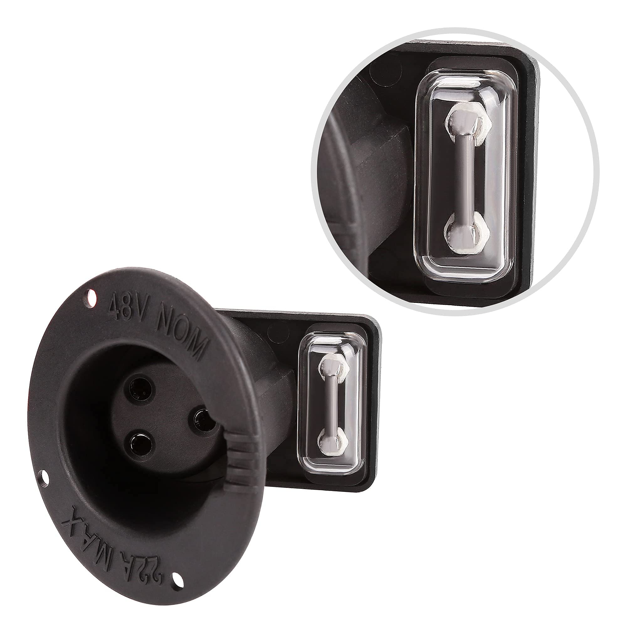 10L0L 48V Cavo di Caricatore Spina & Presa del Caricatore per Club Car DS Precedent 2000-up Golf Carts