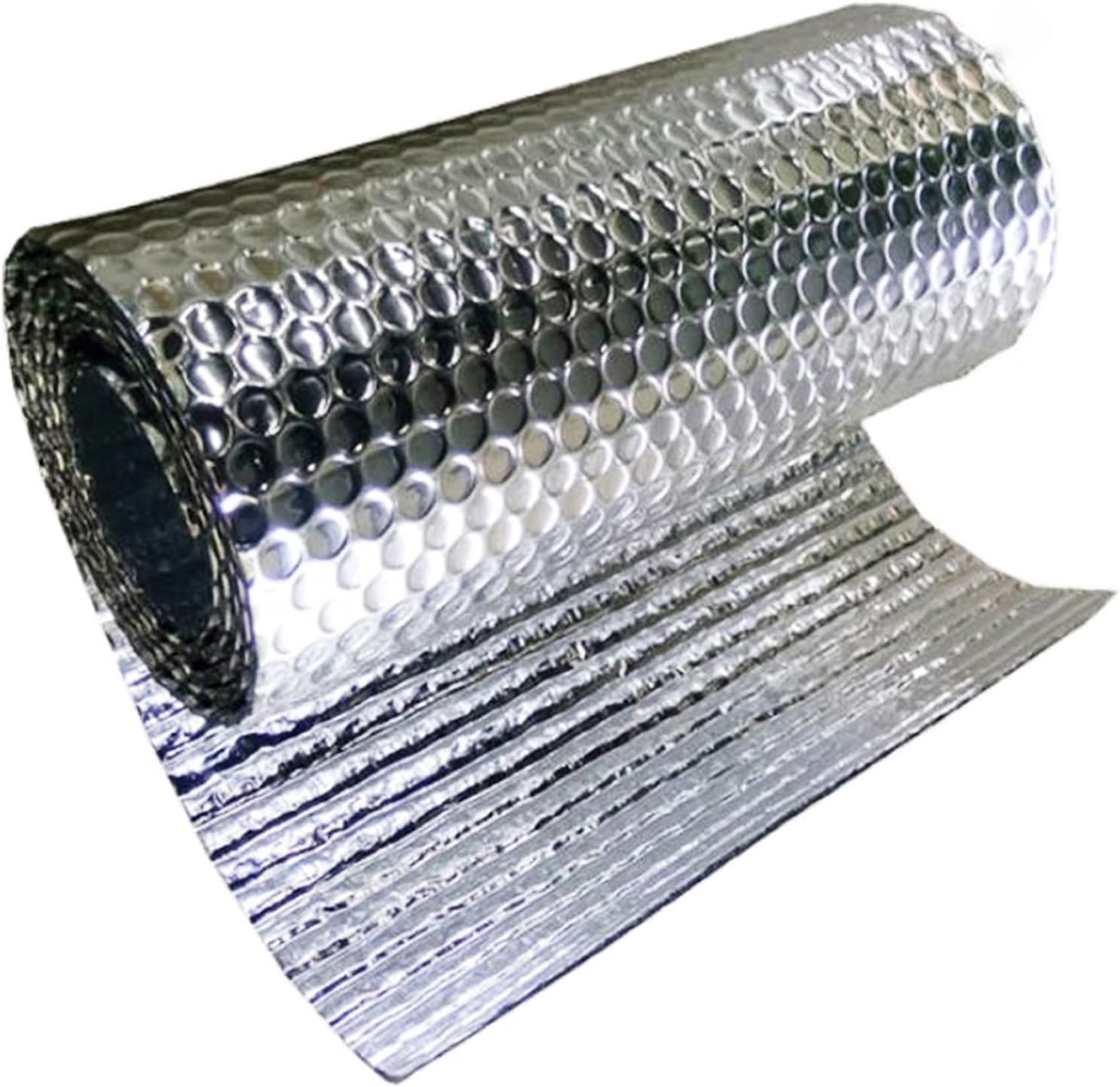 Thermal Insulation foil, Aluminium Vapour Barrier, Multi-Layer Thermal Insulation foil for Floor attic Walls(2x5m)