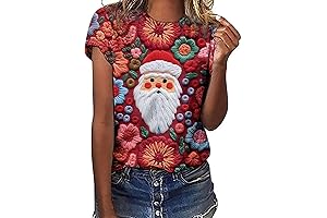Plaid Reindeer Women's Ugly Christmas Sweater