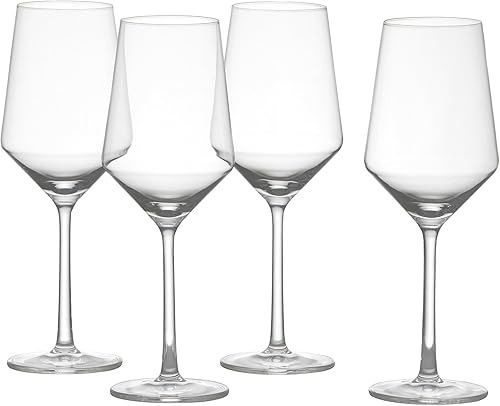 Schott Zwiesel Tritan Crystal Pure Barware Collection - Set de 6 copas de vino tinto sin tallo, 18.5 onzas