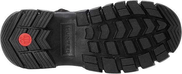 Hunter Men's INTREPID ANKLE ZIP SNOW BOOT Snow Boots, Black, 7 US