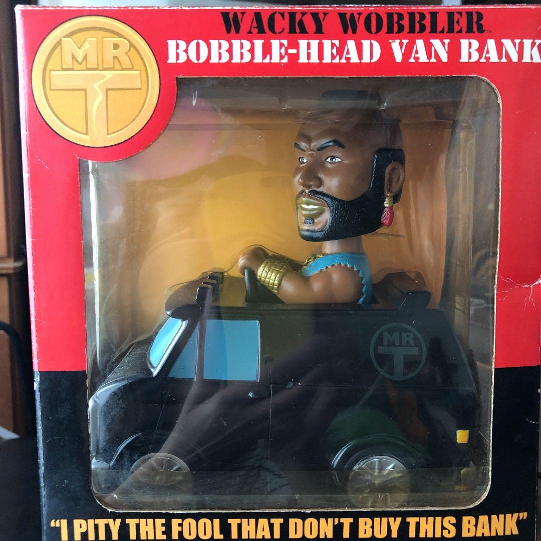 Amazon.co.jp: 特攻野郎AチームMrT Bobble Head Van Bankフィギュア