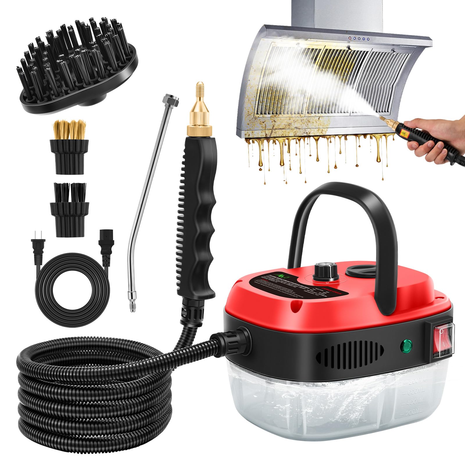 Amazon.com - Sakerplus Handheld Steam Cleaner,Steam Cleaner 2500W