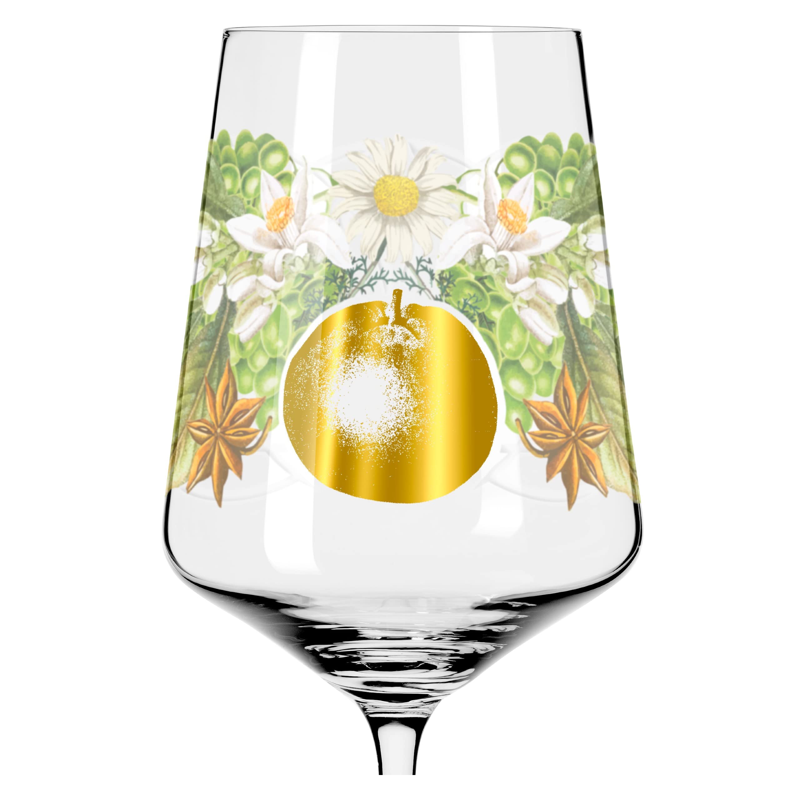 Ritzenhoff 2841017 Verre à apéritif Sprizz (set de 2) 500 ml - série Sommerrausch Deluxe avec collage coloré - Made in Germany