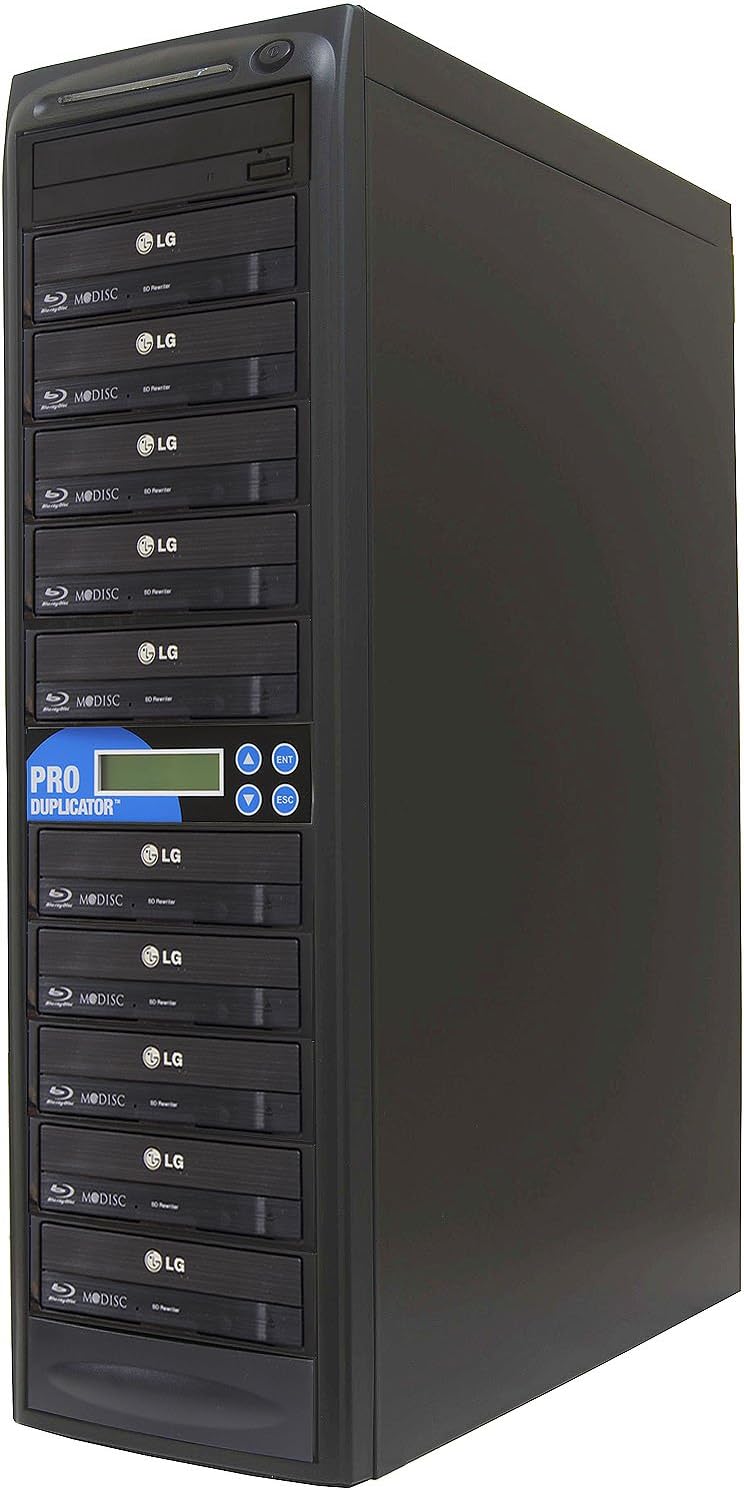 One-Day Sale: Up to 70% Off Produplicator 1 to 10 Blu-ray BD BDXL M-Disc CD DVD Duplicator - Standalone Copier Duplication Tower