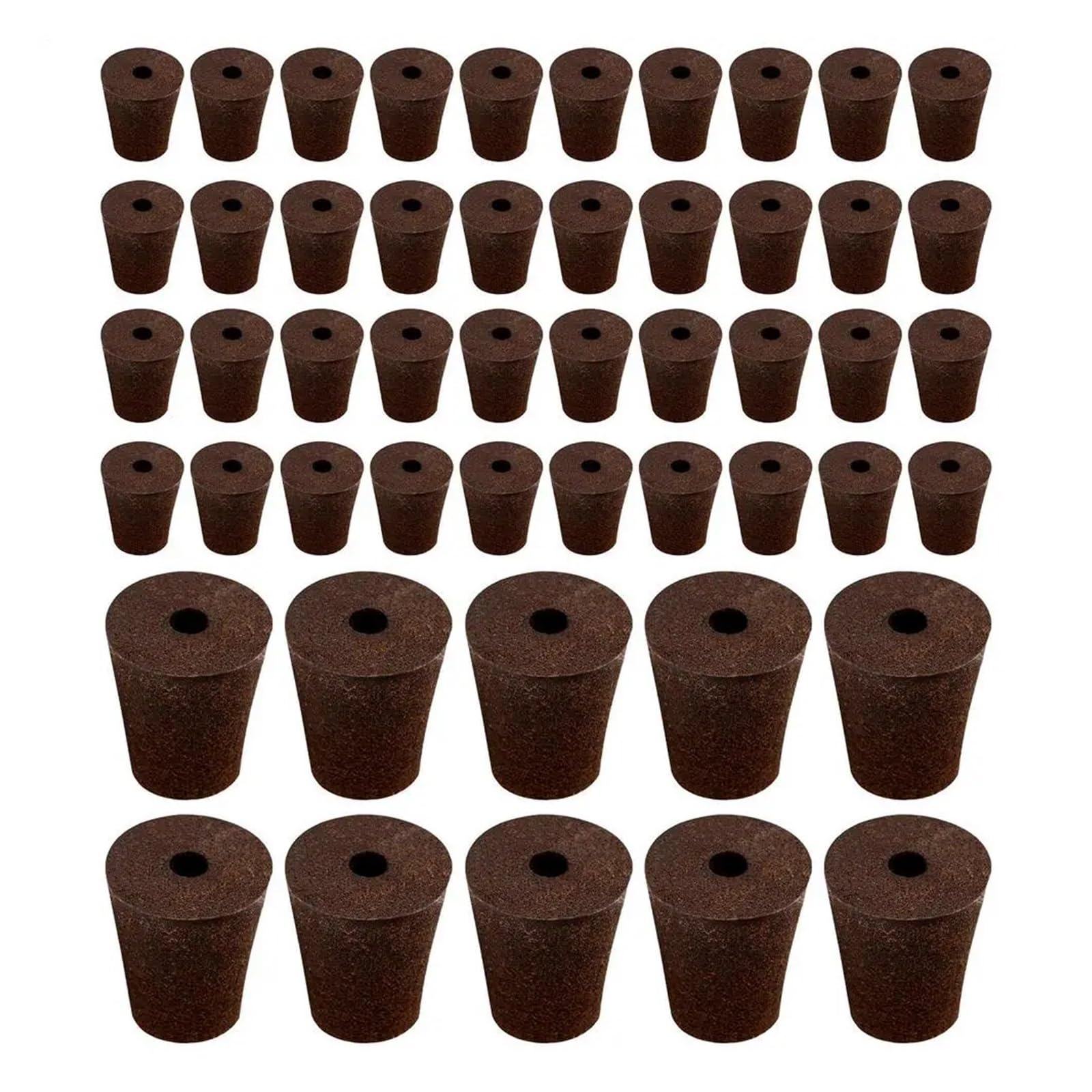 LPATEBCVU Grow Sponges 50Pcs Seed Grow Sponges Replacement Root Growth Seedling Starter Plugs Starting Hydroponic Garden Planting