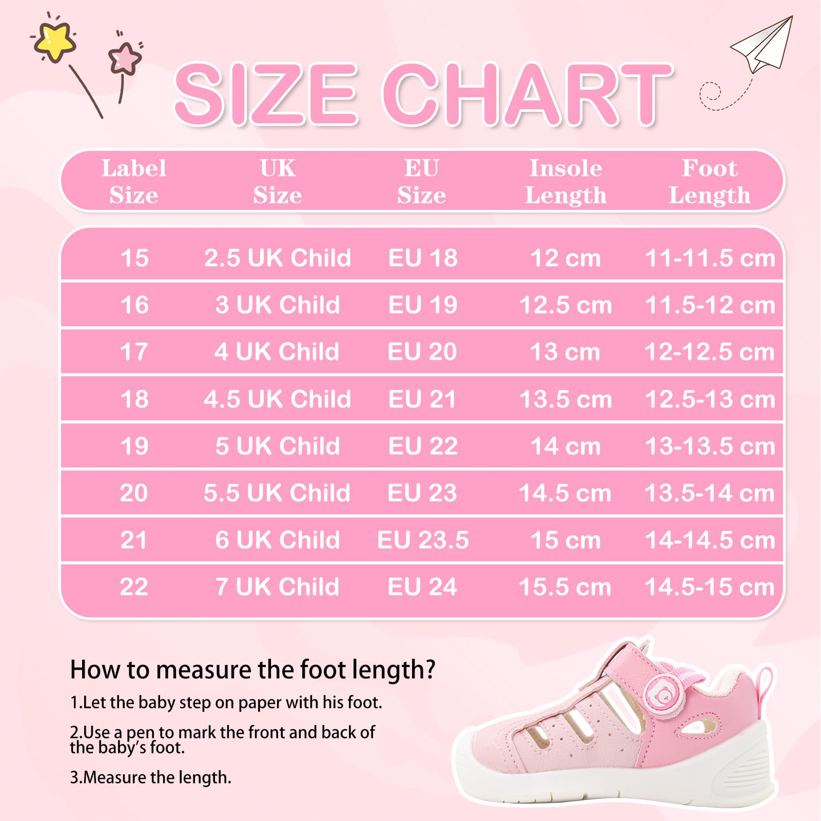 MK MATT KEELY Baby Boys Girls Sandals Toddlers Summer First Walking Shoes Kids Closed Toe Pre Walkers with Anti-Slip Rubber Sole — view 6