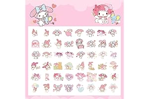 100 Pieces Kawaii Calico Critters Anime Stickers for Kids