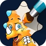 Dinosaur Coloring Book for Kids - Free Trial Edition - Fun and Educational Dino Drawing Pages and Painting Games for Kids and Preschool Toddlers, Boys and Girls 2, 3, 4, or 5 Years Old