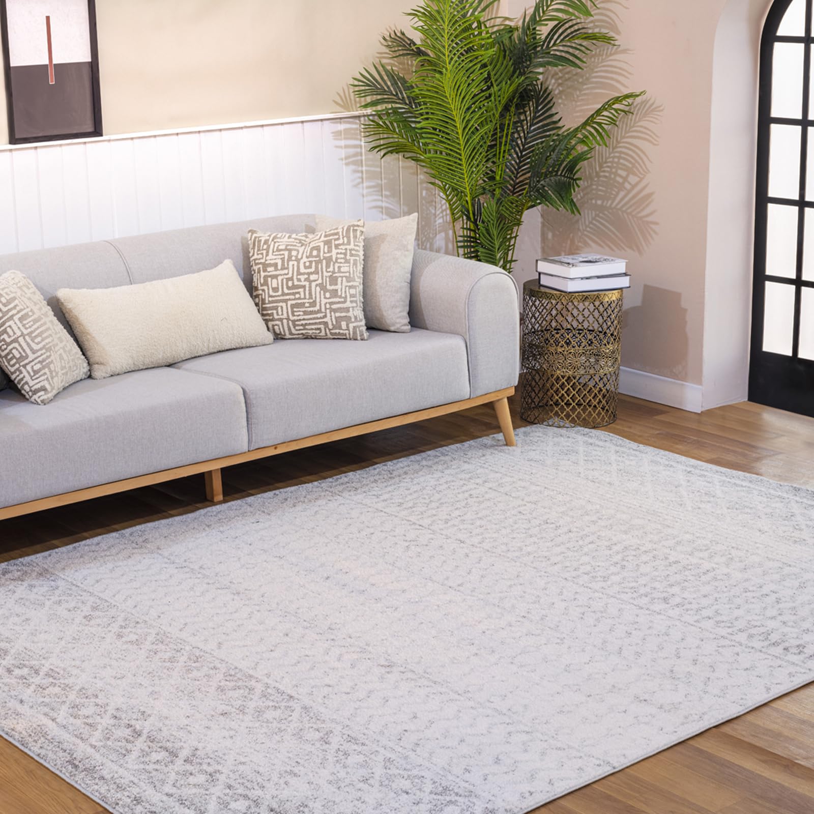 Livabliss Nice Geometric Rug - Scandi Area Rugs Living Room 120x170 cm ...