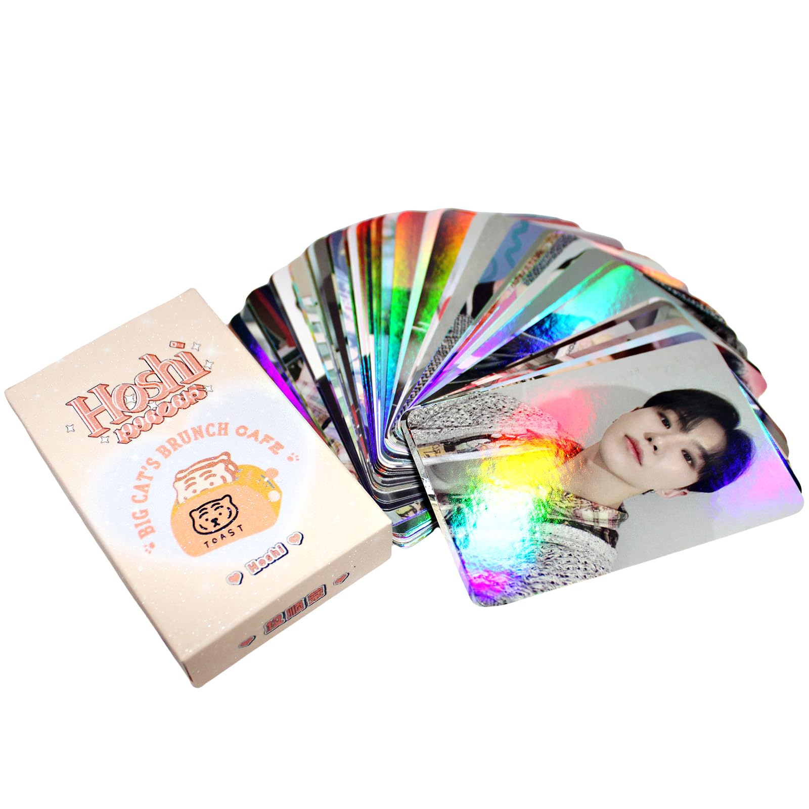 PYAJUU Seventeen Photocards Kpop Seventeen Laser Photocard