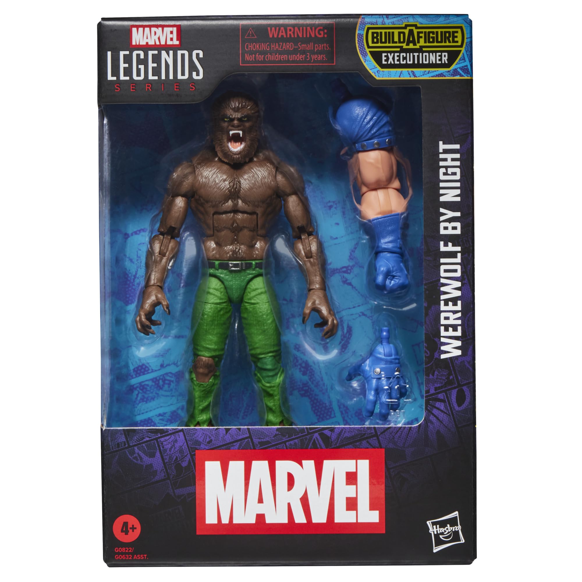 Amazon.com: Marvel Legends Series Werewolf by Night, Marvel Comics