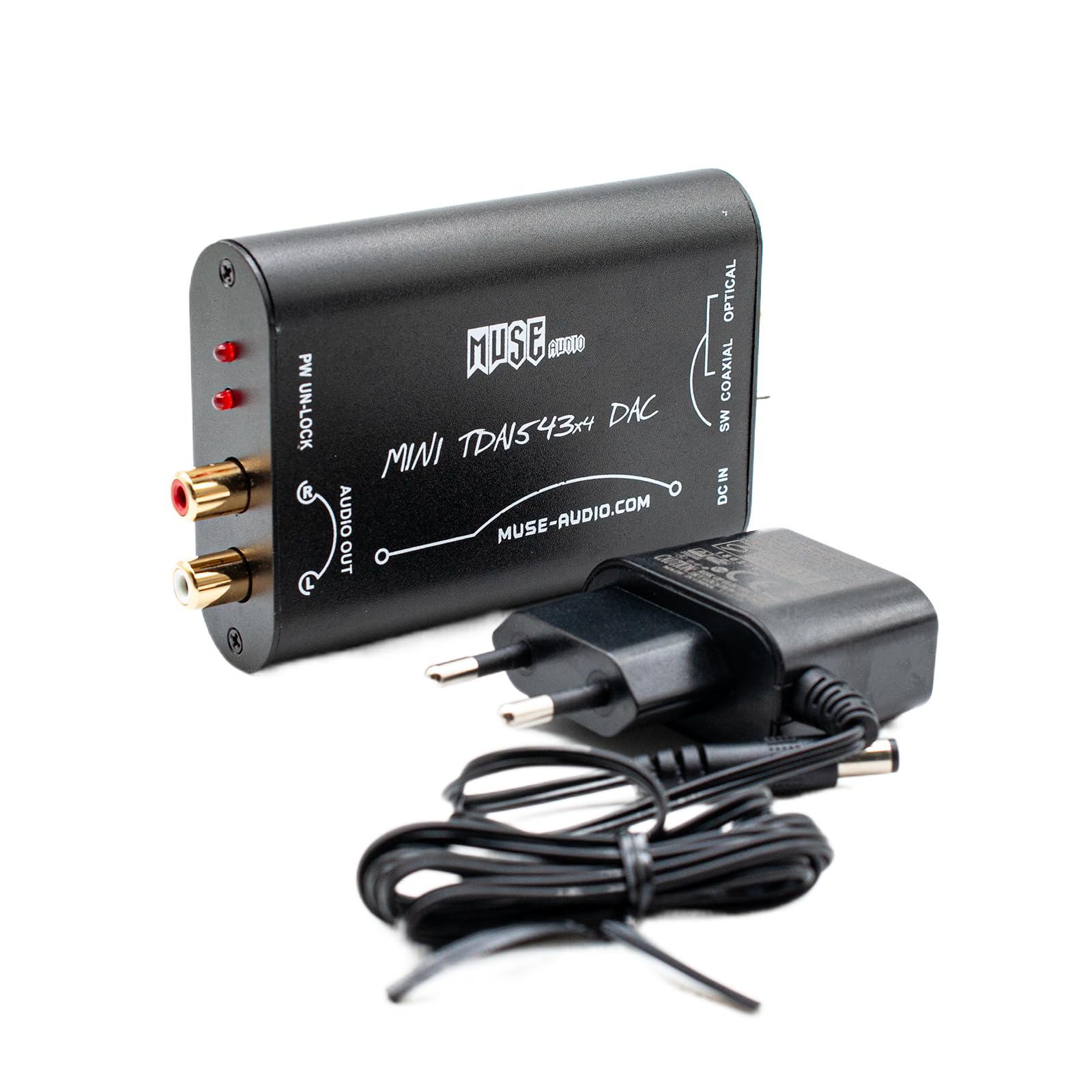 TDA1543 x4 DIR9001 SPDIF NOS DAC audio decoder per amplificatori circuiti stampati