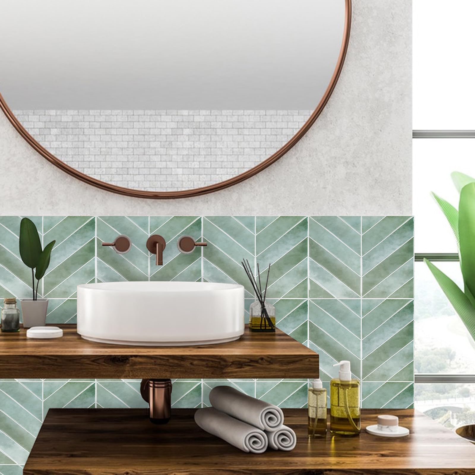 Peel and Stick Backsplash, 10 vellen 3D zelfklevende wandtegelstickers van 29 x 22,9 cm voor keuken, badkamer, waterdichte plaktegels, backsplash metrotegels, muur oliebestendig spatback-behang Peel and Stick Backsplash, 10 vellen 3D zelfklevende wandtegelstickers van 29 x 22,9 cm voor keuken, badkamer, waterdichte plaktegels, backsplash metrotegels, muur oliebestendig spatback-behang