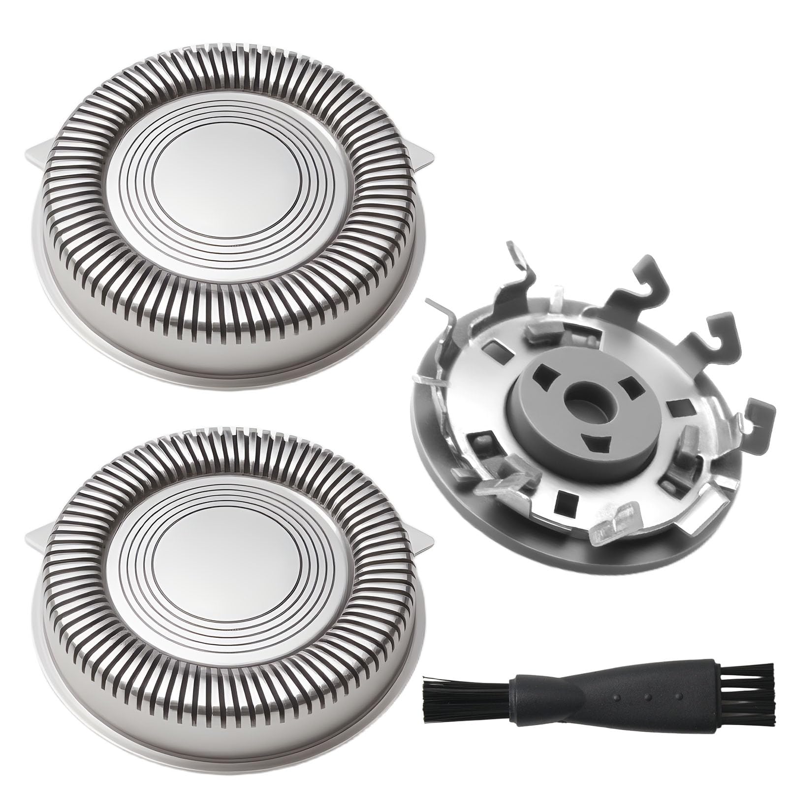 SH30/50/52 Cabezal de Afeitado, 3 Cabezales de Repuesto para Afeitadora SH30/50/52 Afeitadora Eléctrica Lavable para Philips Series 6000/5000/3000/2000, Philips AT8xx/AT7xx, con Cepillo de Limpieza
