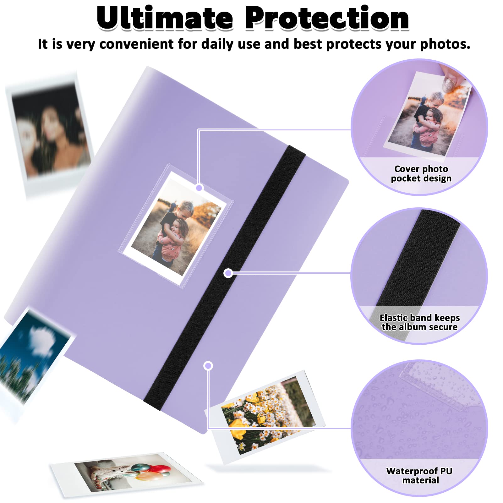 FORETOY Photo Album with 432+1 Pockets for 3" Film - Image 3