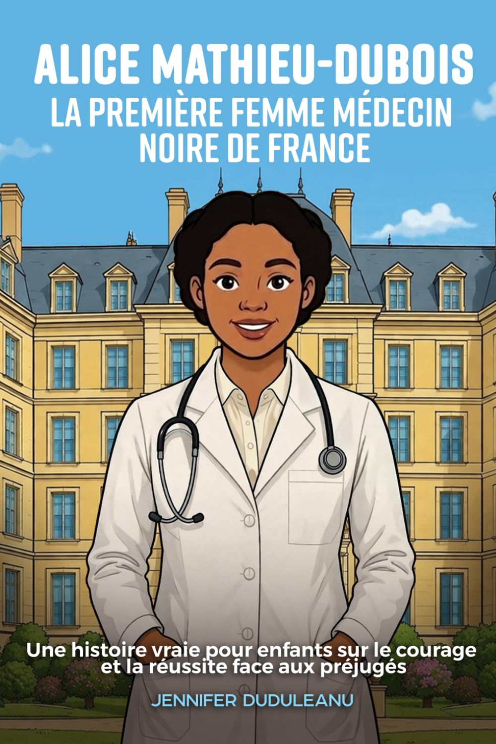 Alice Mathieu-Dubois, la première femme médecin noire de France: une histoire vraie pour enfants sur le courage et la réussite face aux préjugés
