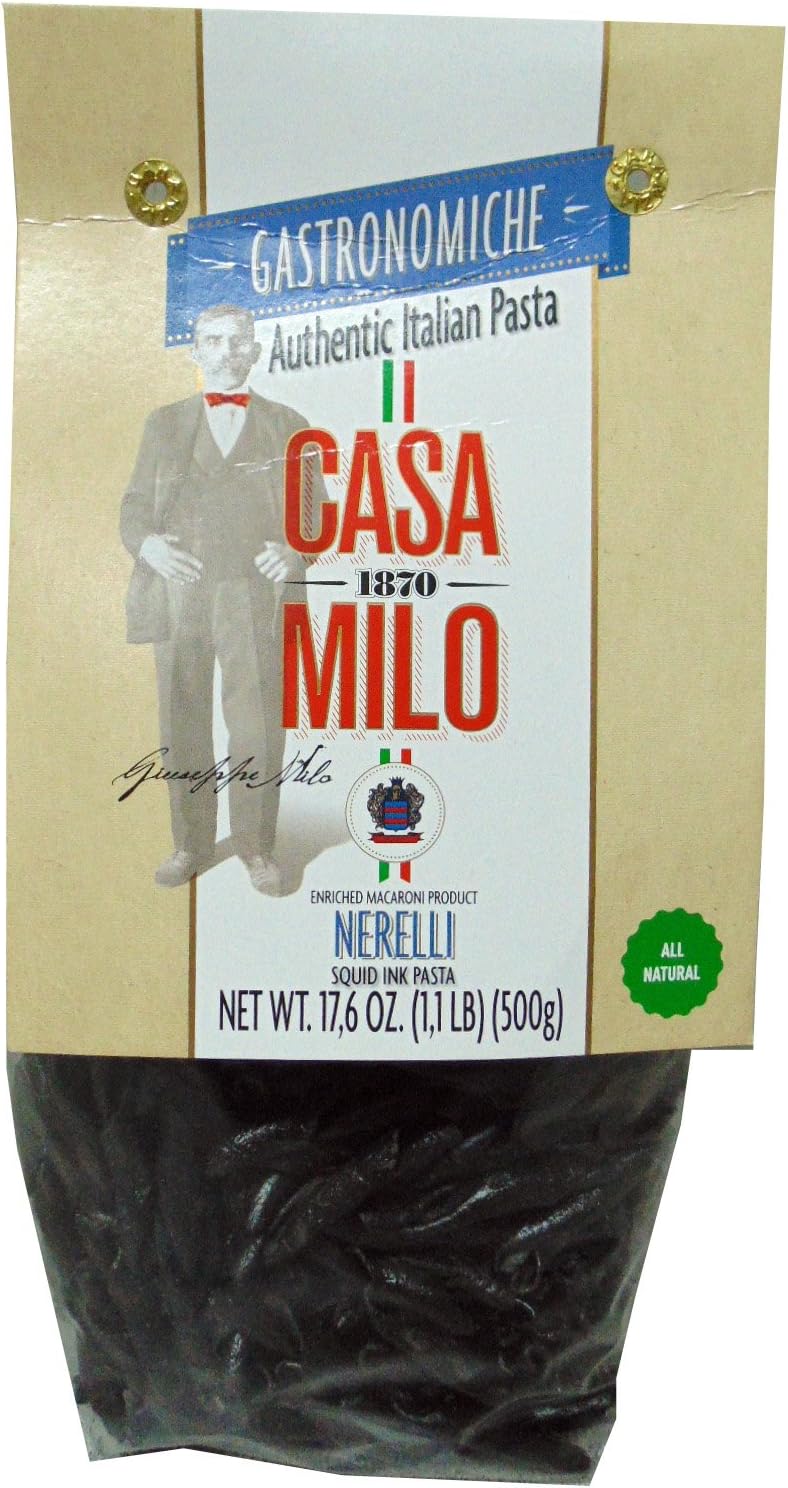Casa Milo Gastronomiche Nerelli, Squid Ink, 550g/17.6oz