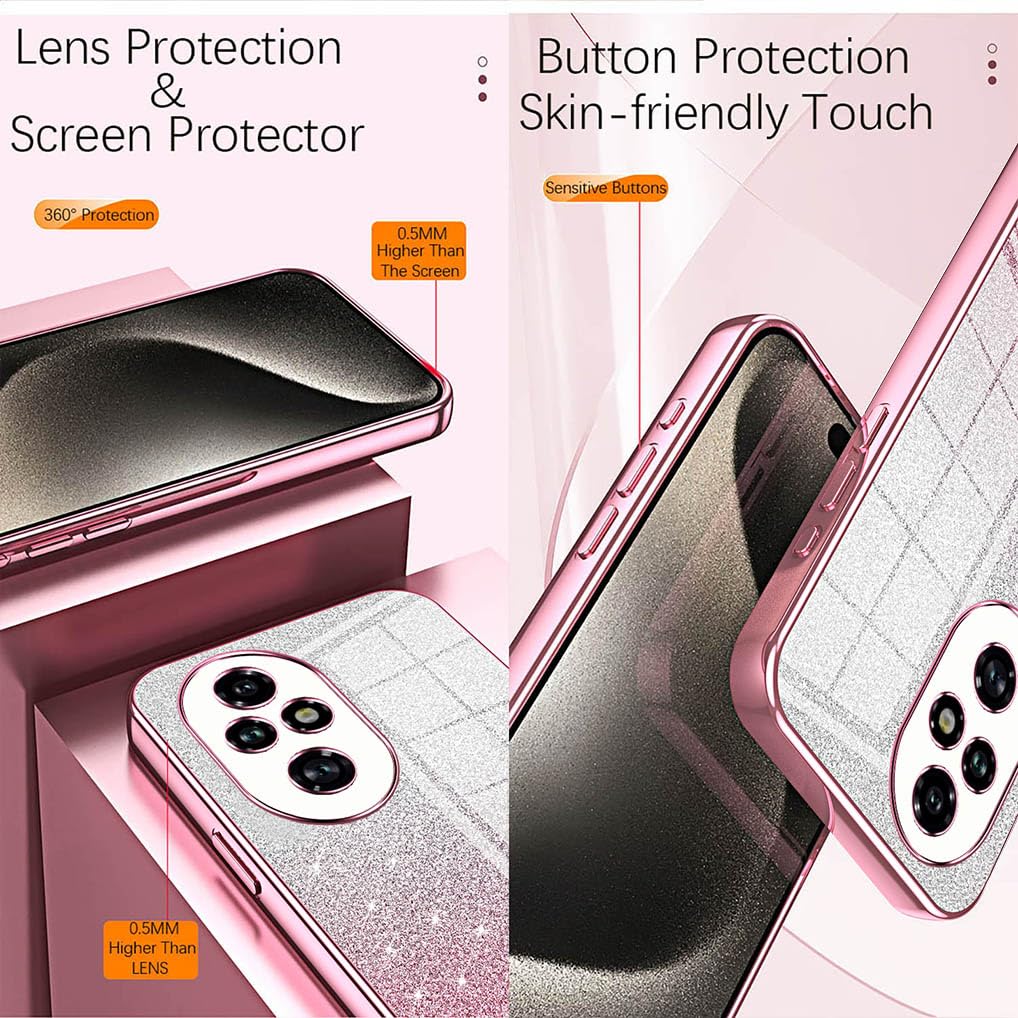 SEAHAI Cover per Honor 200 PRO 5G, Silicone Morbido Ultra
