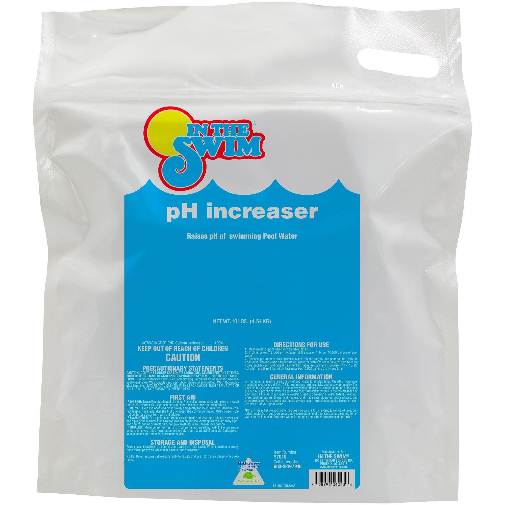 In The Swim pH Increaser for Pools - 10 Pounds
