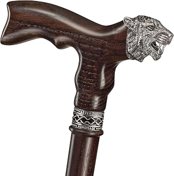Custom Tiger Cane - Unique Walking Stick for Men