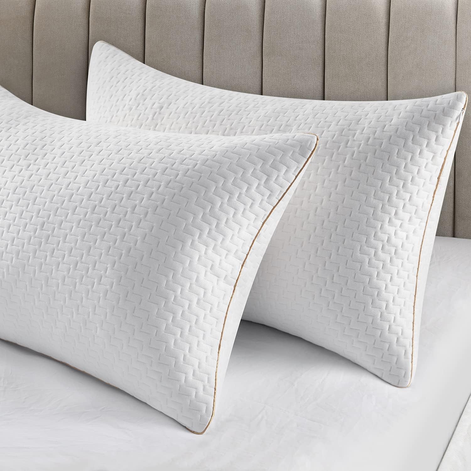 BedStory Pillows, Sleeping Pillows 2 Pack Hypoallergenic AntiDust