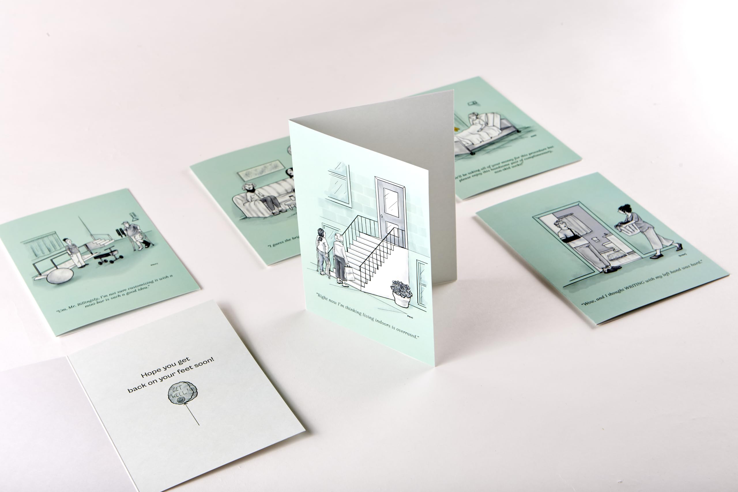 Funny Get Well Card - Injury & Surgery Recovery Greeting Card