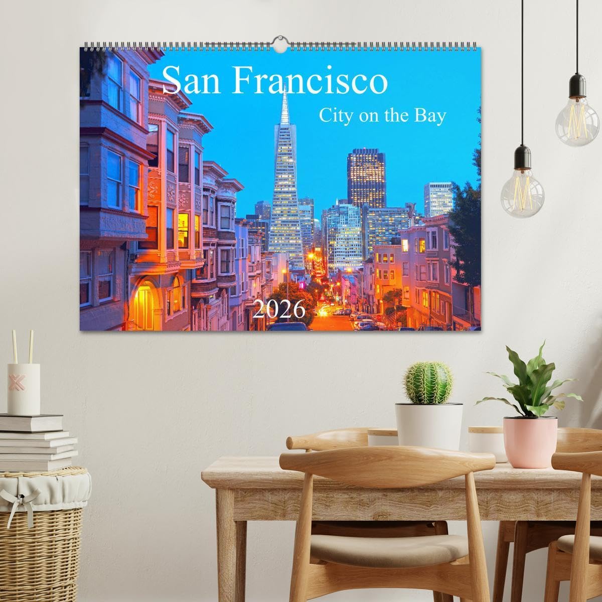 San Francisco - City on the Bay (Wandkalender 2026 DIN A2 quer), CALVENDO Monatskalender: Faszinierende Bilder der Traumstadt San Francisco an der Pazifikküste in Kalifornien (CALVENDO Orte)