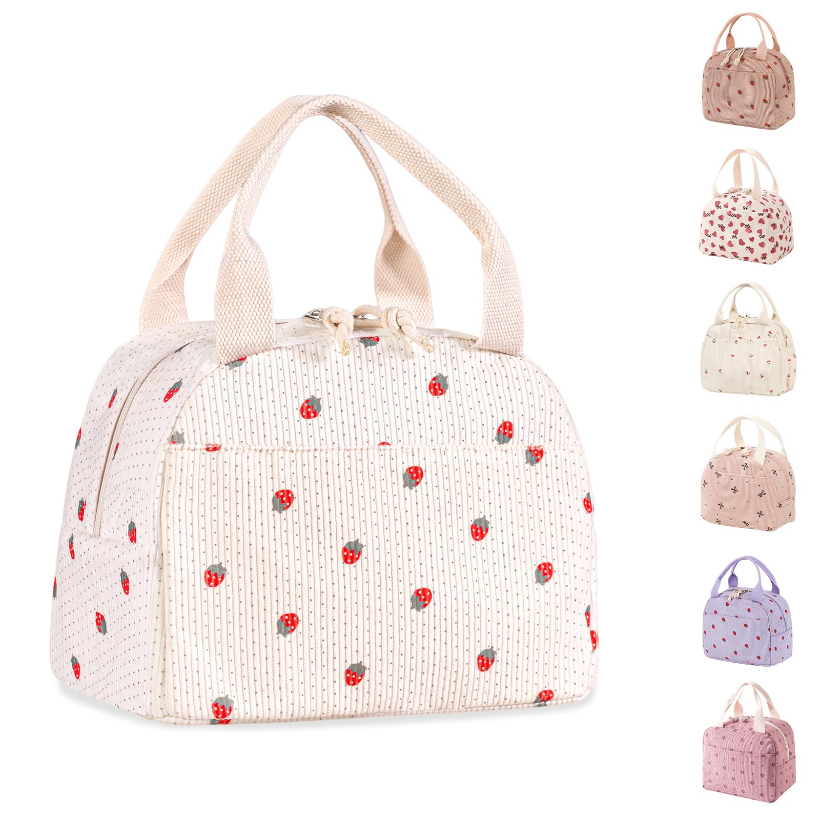 Lunch Bags for Women Insulated Cooler Lunch Bag Adults Packed Lunch Box Tote Bag Lunch Bags for Work