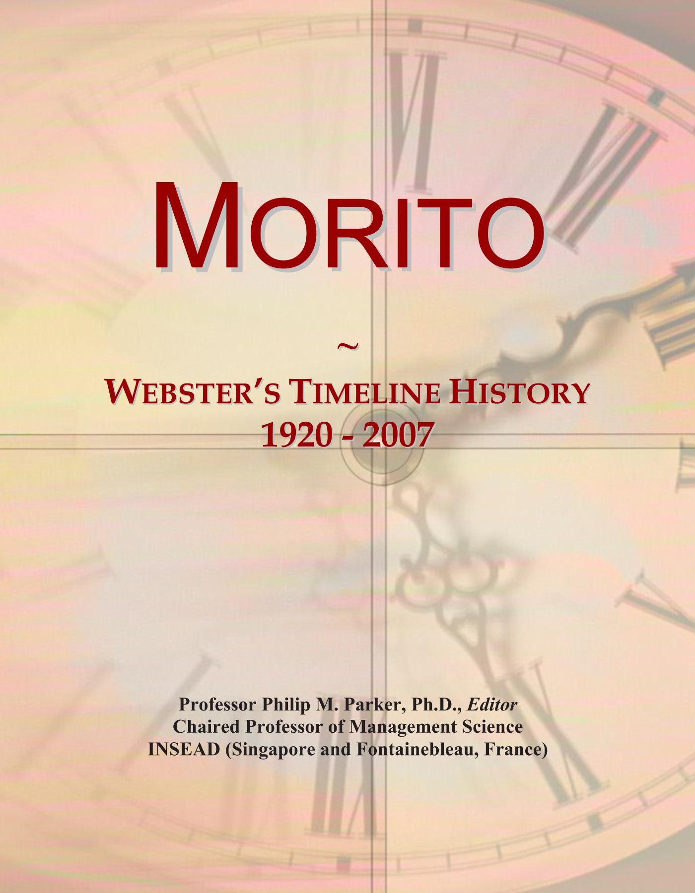 ICON Group International, Inc. Morito: Webster's Timeline History, 1920 - 2007