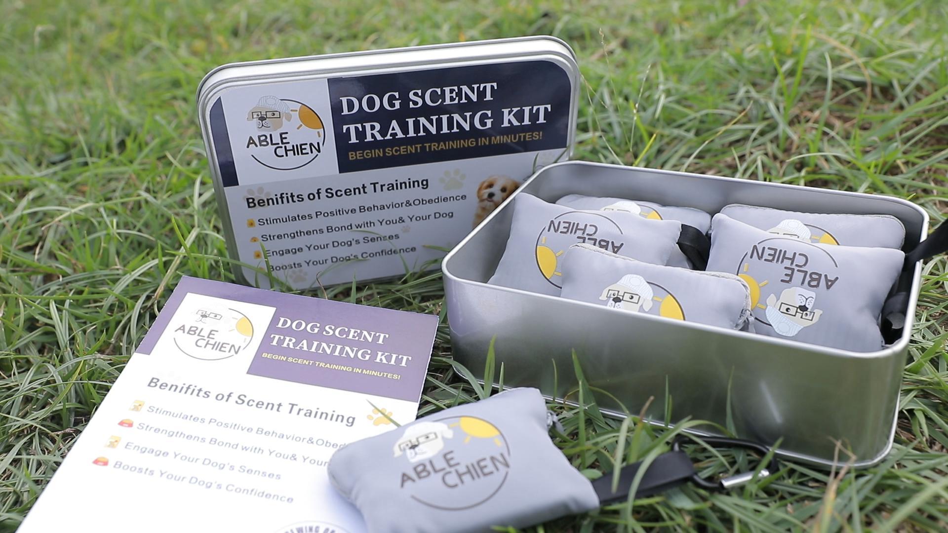 Kit Addestramento Olfattivo Per Cani - 12 Lattine Magnetiche Con Profumi Per Nose Work - Foto 4