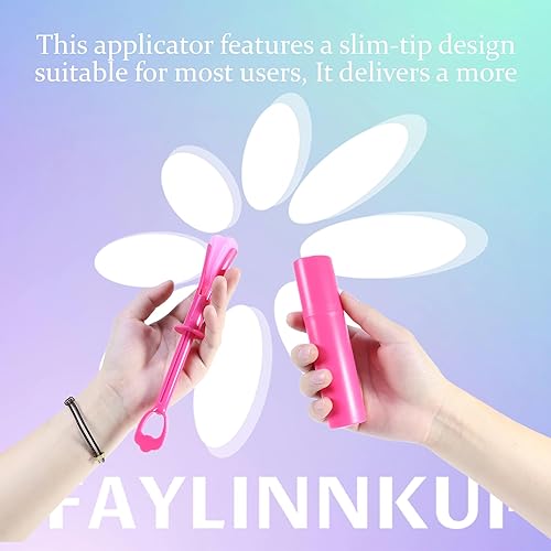 Miniatura 2 de FAYLINNKUP 1 juego de copa menstrual y aplicador, copa menstrual reutilizable más suave, se inserta y se quita como un tampón, hecho fácil, todas