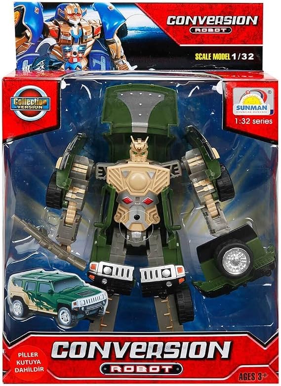 Conversion Robot Sesli İşikli 1/32 998