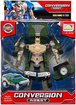 Conversion Robot Sesli İşikli 1/32 998