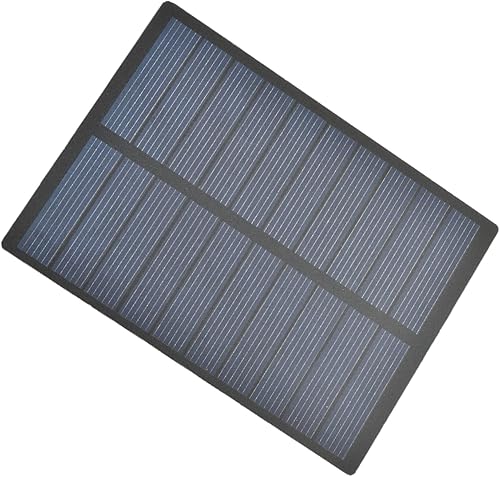 Miniatura 5 de Bettomshin 1 unidad de mini paneles solares de 5 V 2.5 W, células solares policristalinas, módulo de panel micro solar para juguetes eléctricos