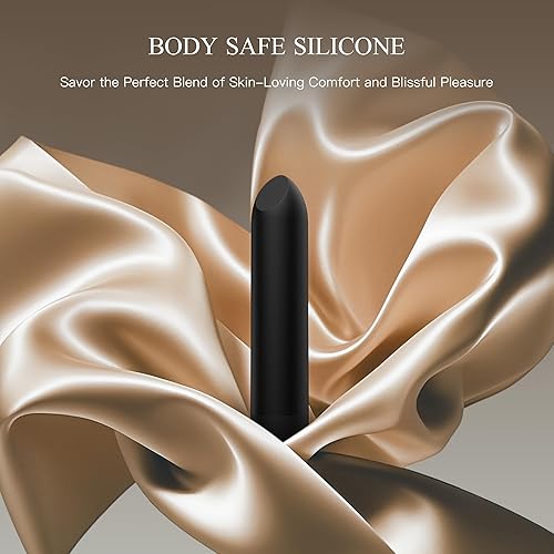 Miniatura 6 de Vibrador de bala con punta angular para estimulación de clítoris de precisión vibración discreta de lápiz labial recargable con 10 modos de