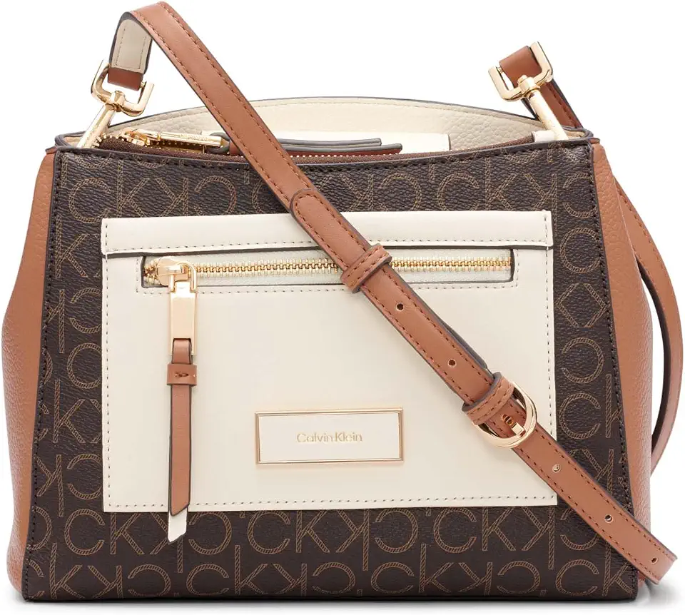 Calvin Klein Compartment Crossbody Caramel