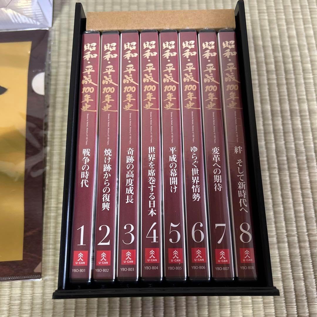 昭和平成100年史 DVD プレーヤー￼セット ユーキャン￼ 昭和・平成100