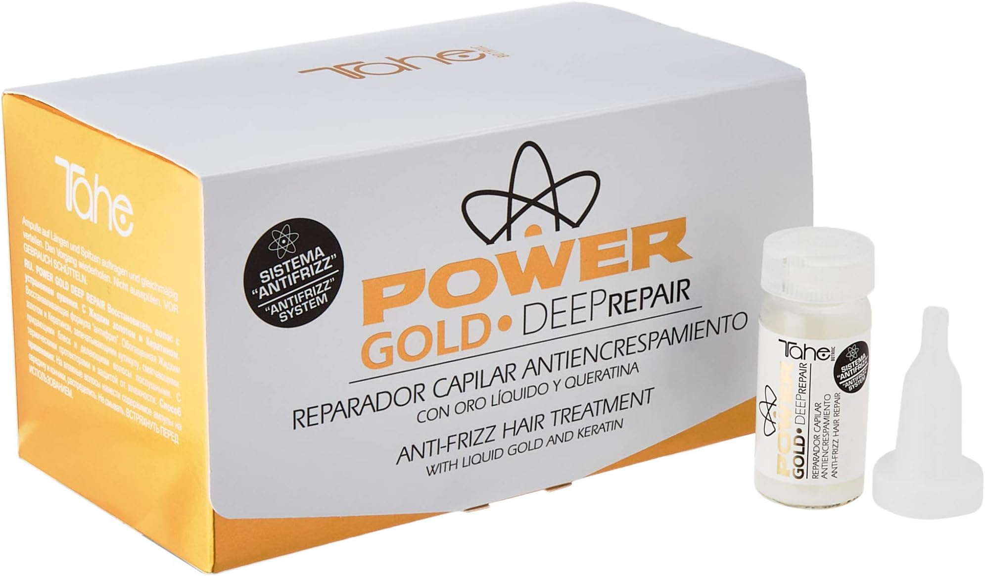 Botanic Power Gold Anti-Frizz Deep Repair Hair Treatment 6x10ML