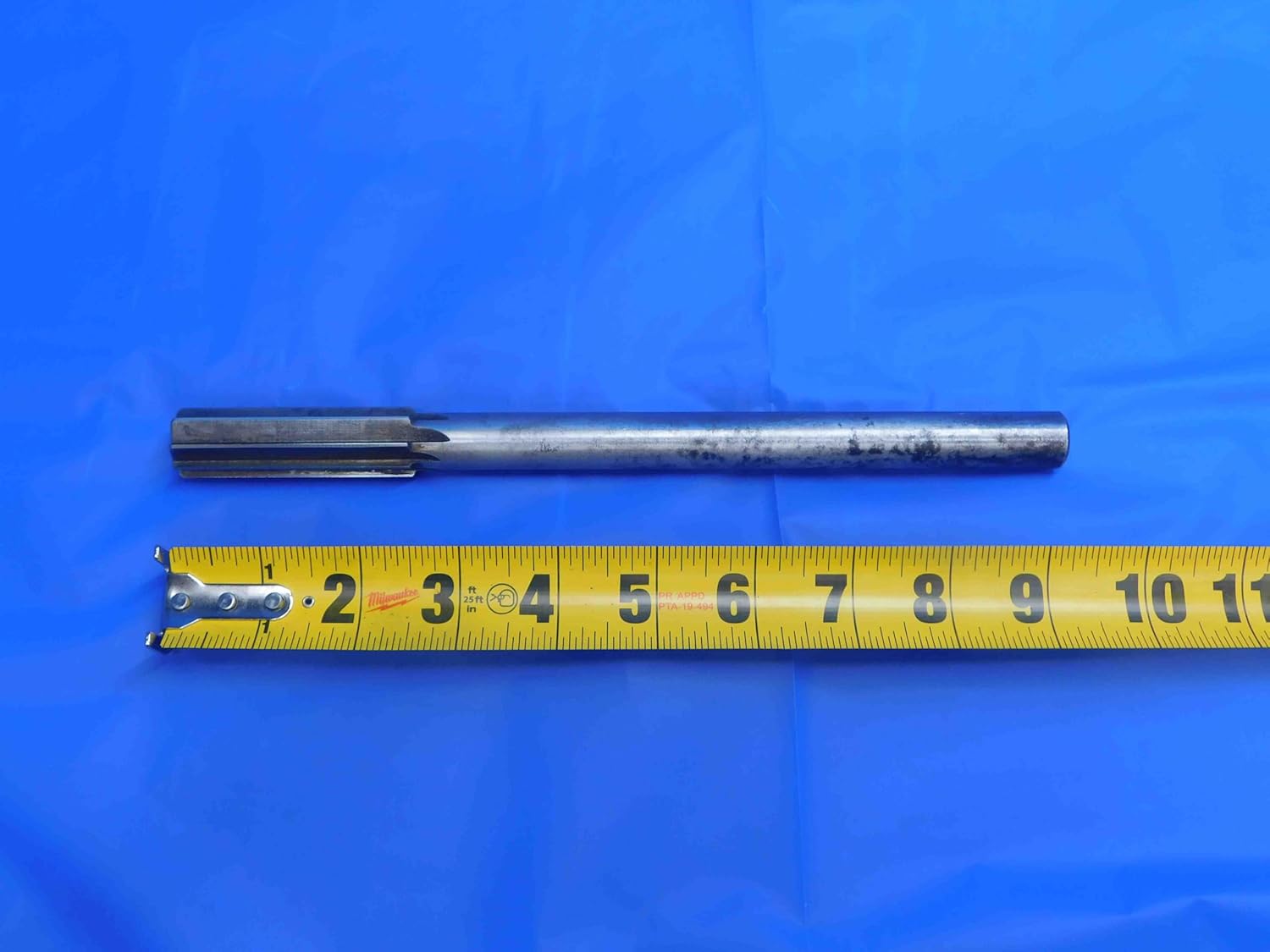0.7505 O.D. HSS Chucking Reamer 8 Flute .7505 3/4 .7500 +.0005 Oversize 19 mm - AJ0129BR3