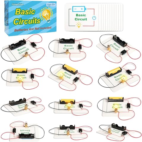 12 Bulk Electric Circuit Kit for Kids Age 8-12