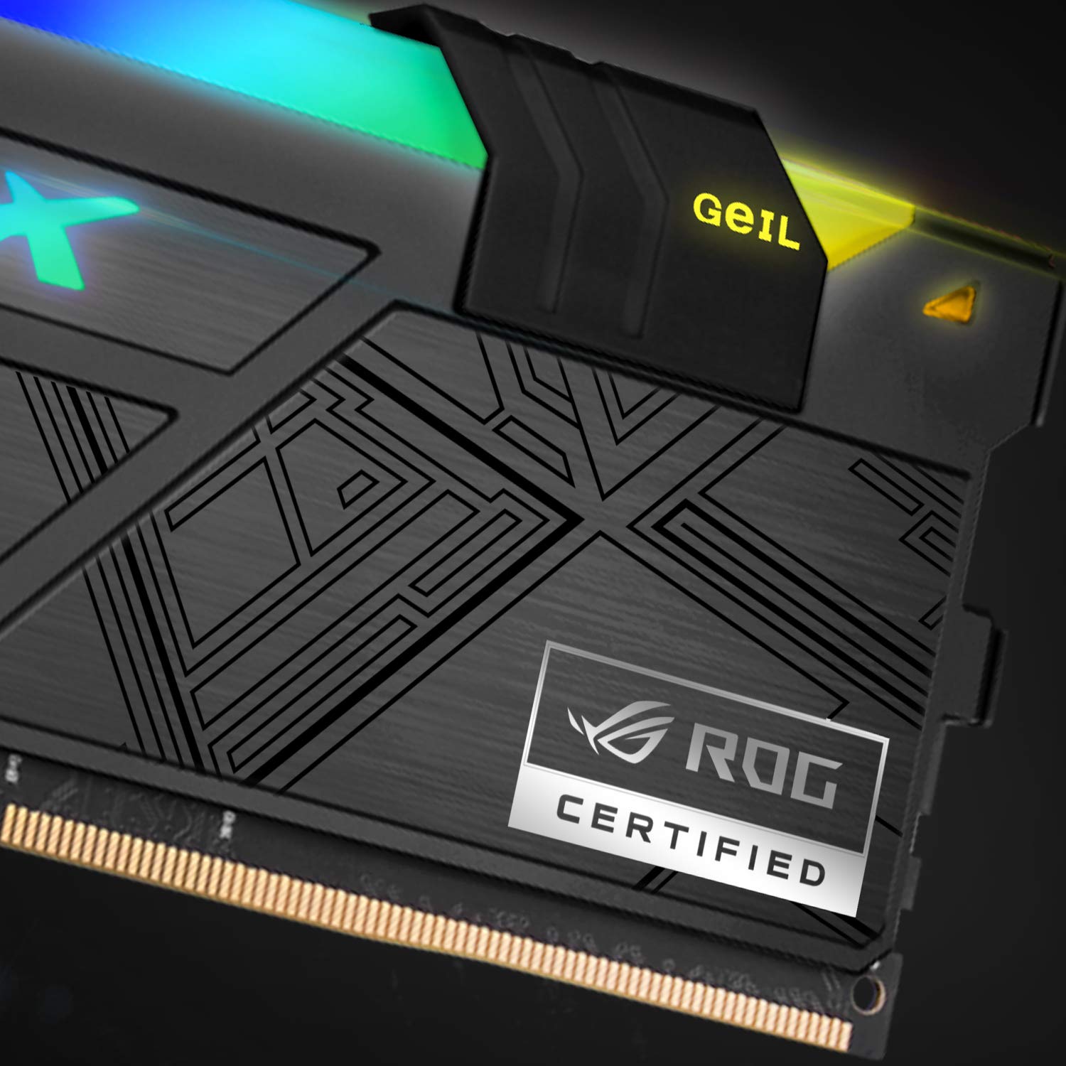 Geil RGB OCメモリ DDR4-3200 8GBx2 GeIL ROG EVO X II DDR4 RAM, 16GB (8GBx2) 3000MHz 1.35V XMP2