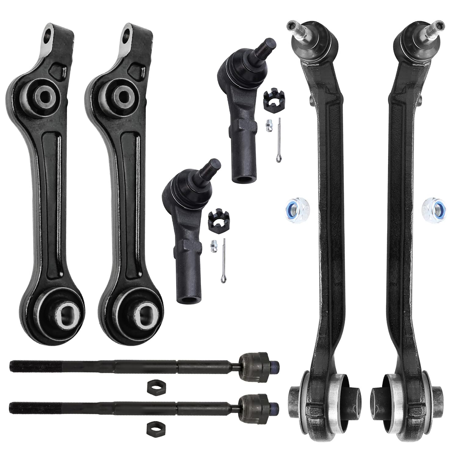 Detroit Axle - 8pc RWD Front End Kit for Chrysler 300 Dodge Challenger
