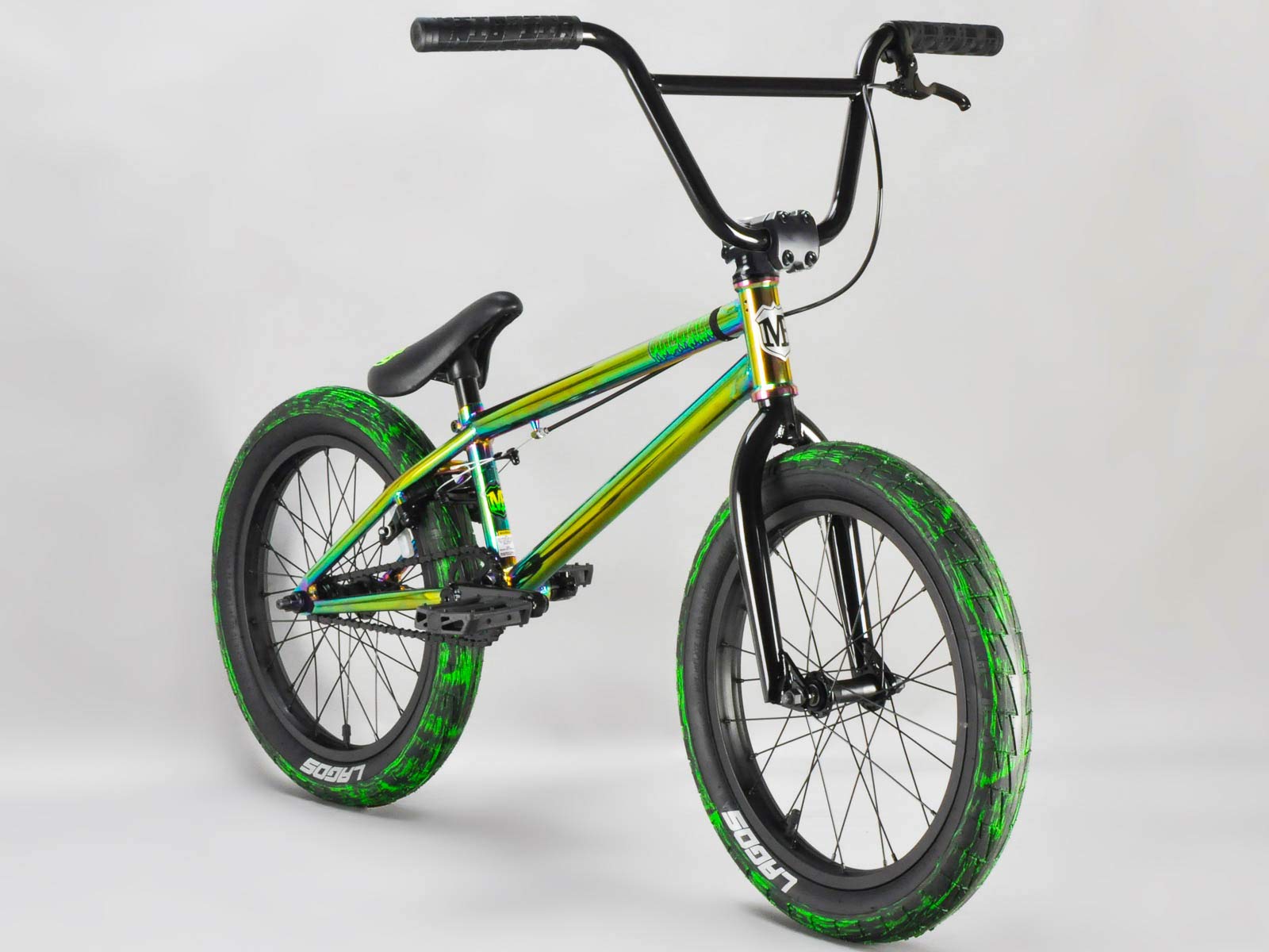 Inch Bmx Mafia Bmx Green Fuel Madmain Green Fuel 18 Inch BMX Bike